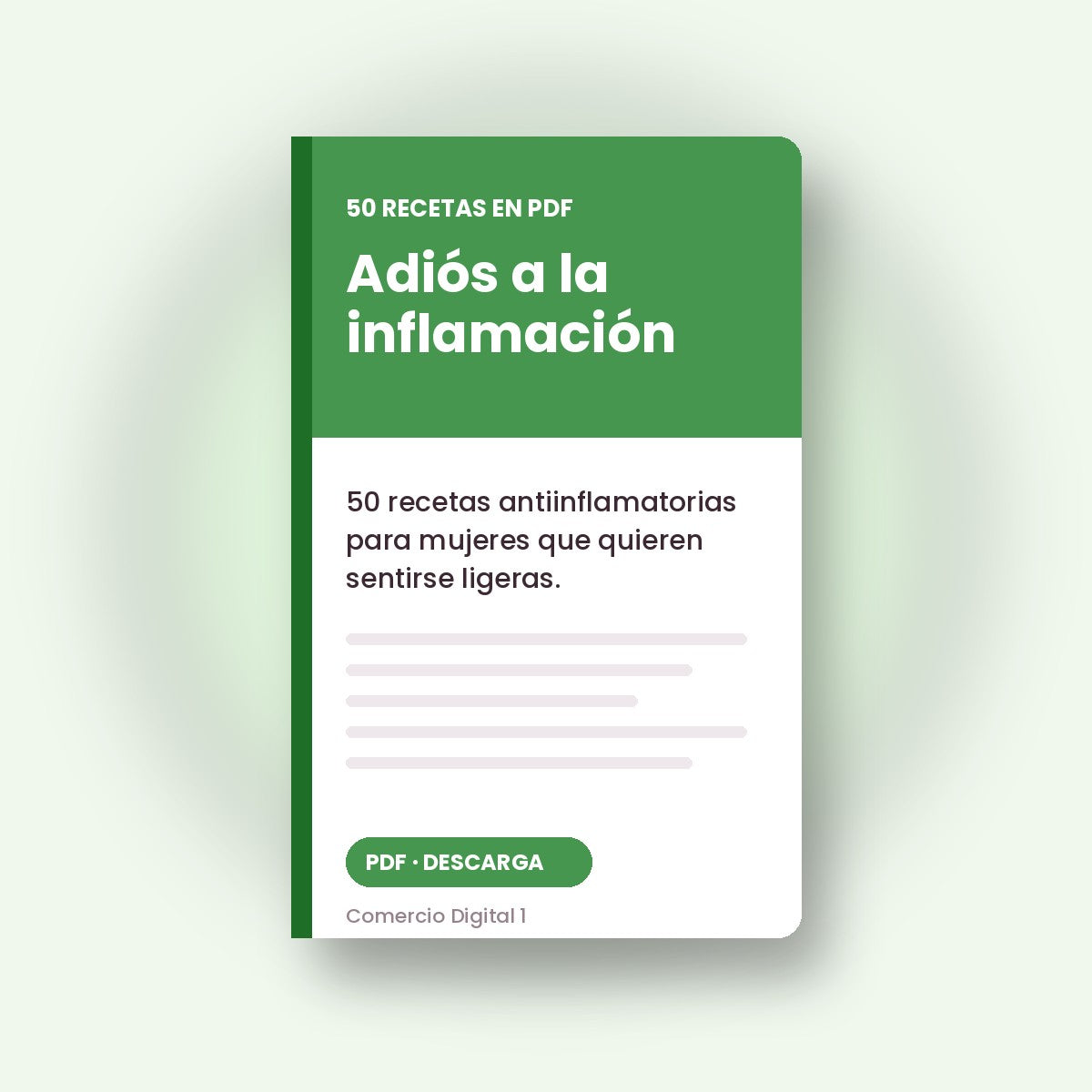 50 recetas antiinflamatorias en PDF