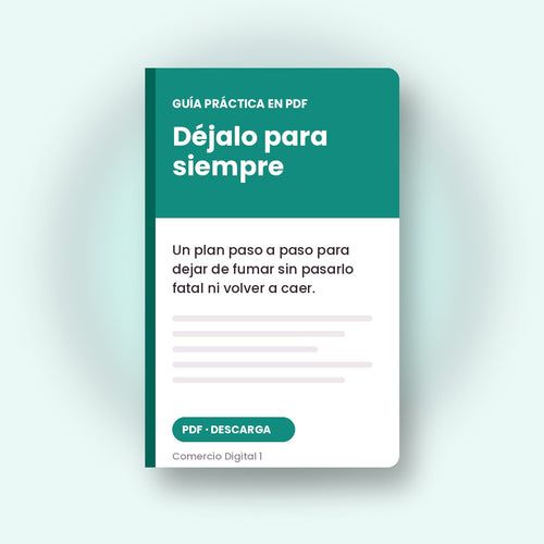 Guía para dejar de fumar en PDF